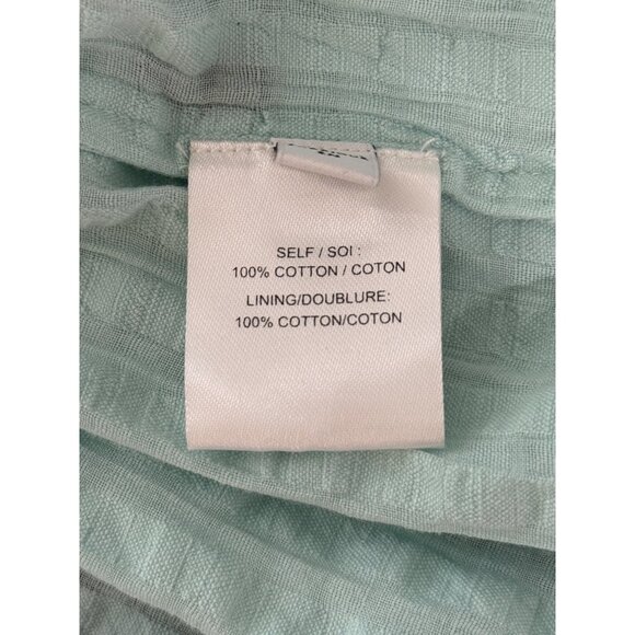 Tanya Taylor Swim Cover-Up Lina Dress Sundress Embroidered Smocked Cotton Size S - Picture 8 of 9